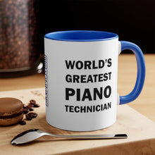 Load image into Gallery viewer, World&#39;s Greatest Piano Technician 11oz Mug