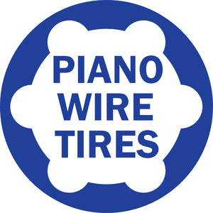 Piano Wire Tires Set - Loaded