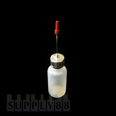 Short Needle Dispenser Bottle - Single 0.5 oz. Hypo Oiler