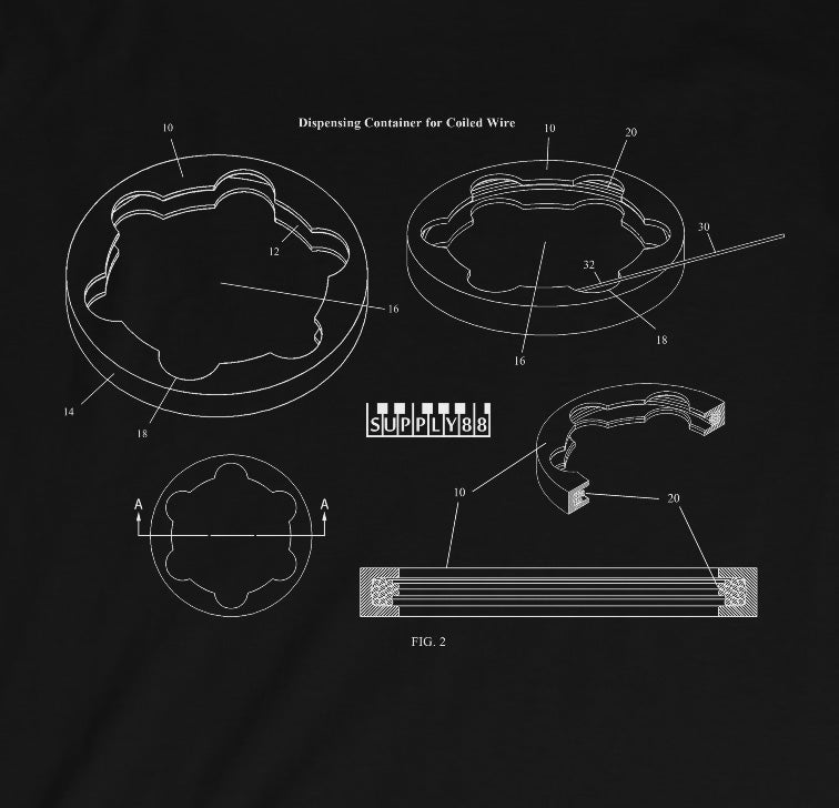 Supply88 Piano Wire Tires T-Shirt