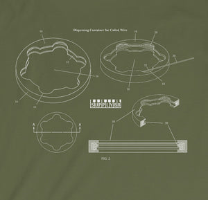 Supply88 Piano Wire Tires T-Shirt