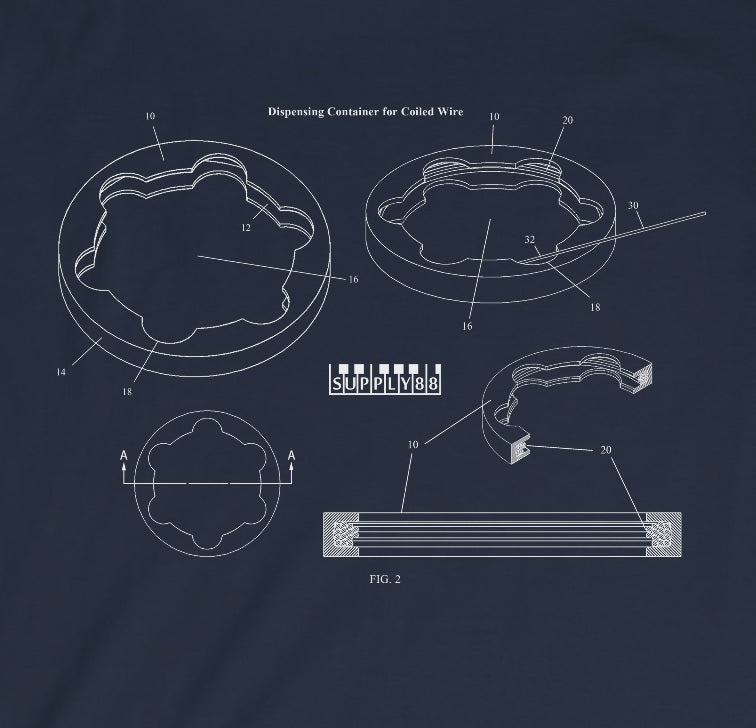 Supply88 Piano Wire Tires T-Shirt