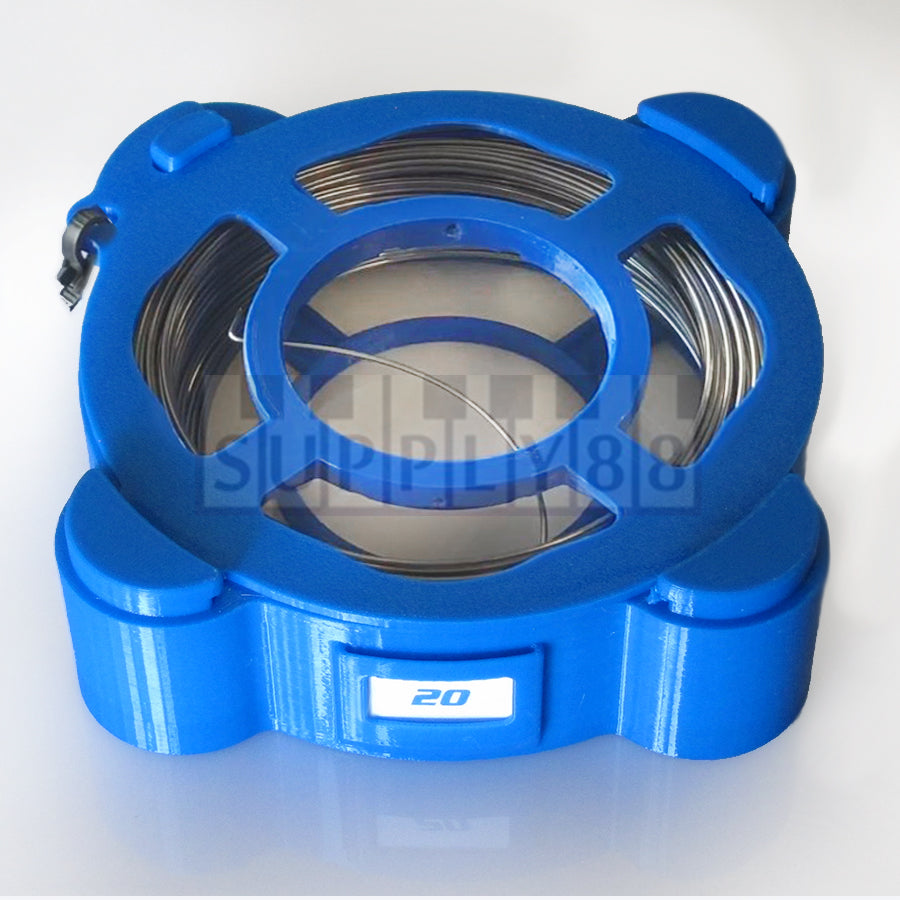 Coil Canister for Dispensing 1 Pound Piano Wire Coils