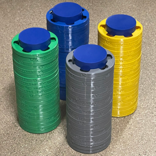 Piano Wire Tires Set - Unloaded