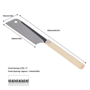 Japanese Pull Saw 17 Teeth Per Inch