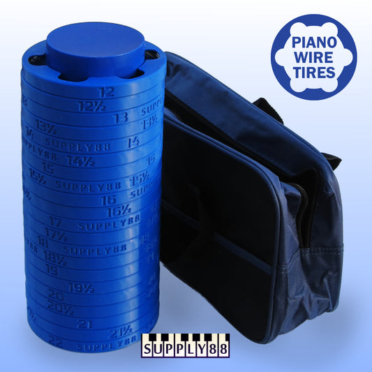 Piano Wire Tires Set - Loaded
