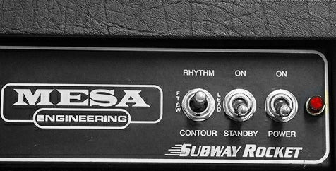 Mesa Boogie Type Red Pilot Light Lamp 120V 125V For Subway Rocket Subway Blues