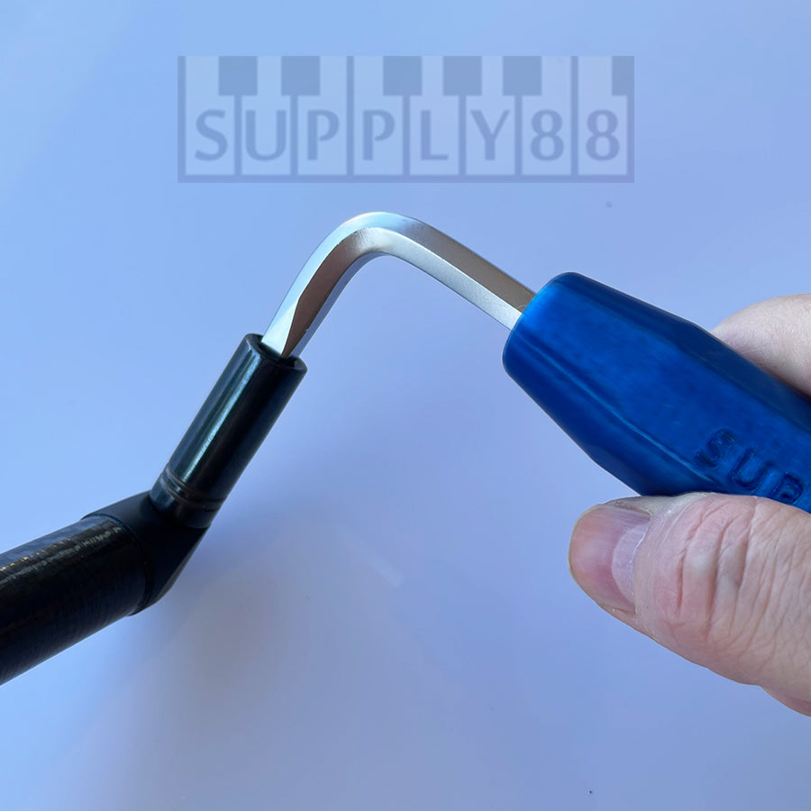 Tip Wrench for Changing Piano Tuning Lever Tips