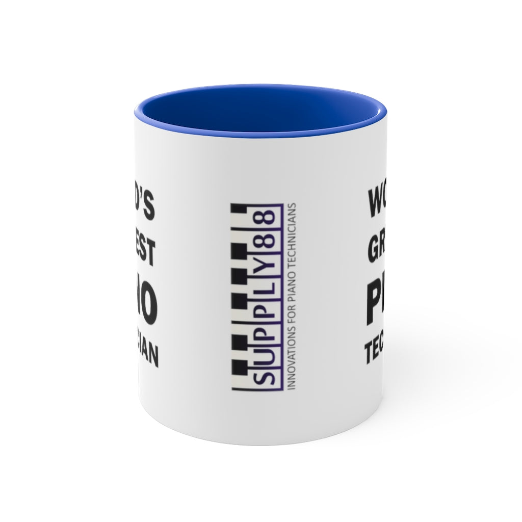 World's Greatest Piano Technician 11oz Mug