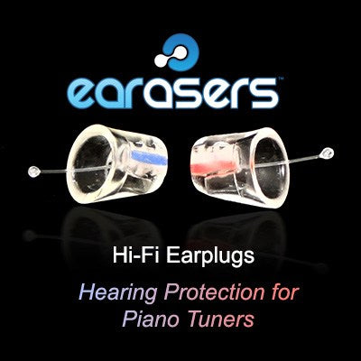 Earasers Hearing Protection for Piano Tuners