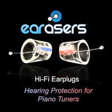 Load image into Gallery viewer, Earasers Hearing Protection for Piano Tuners