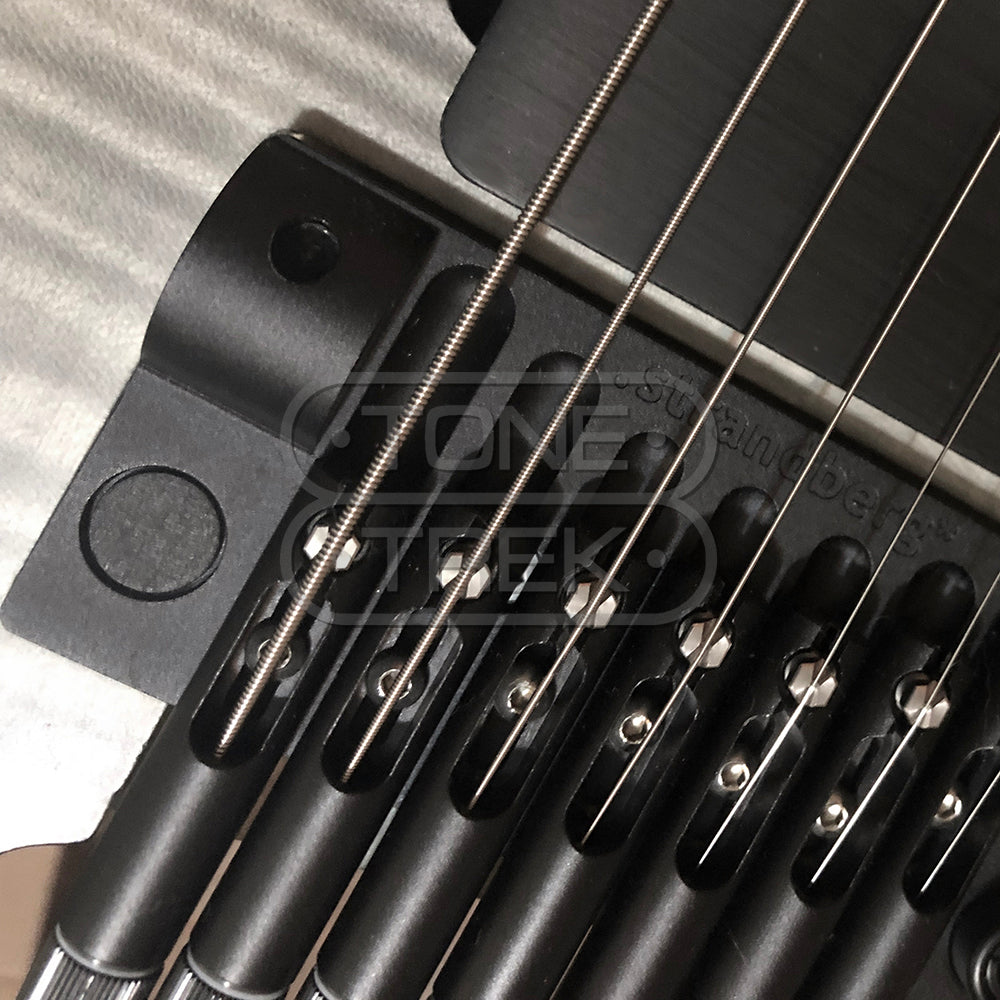 Strandberg Tremolo Hole Cover Plug - Black Flexible TPU
